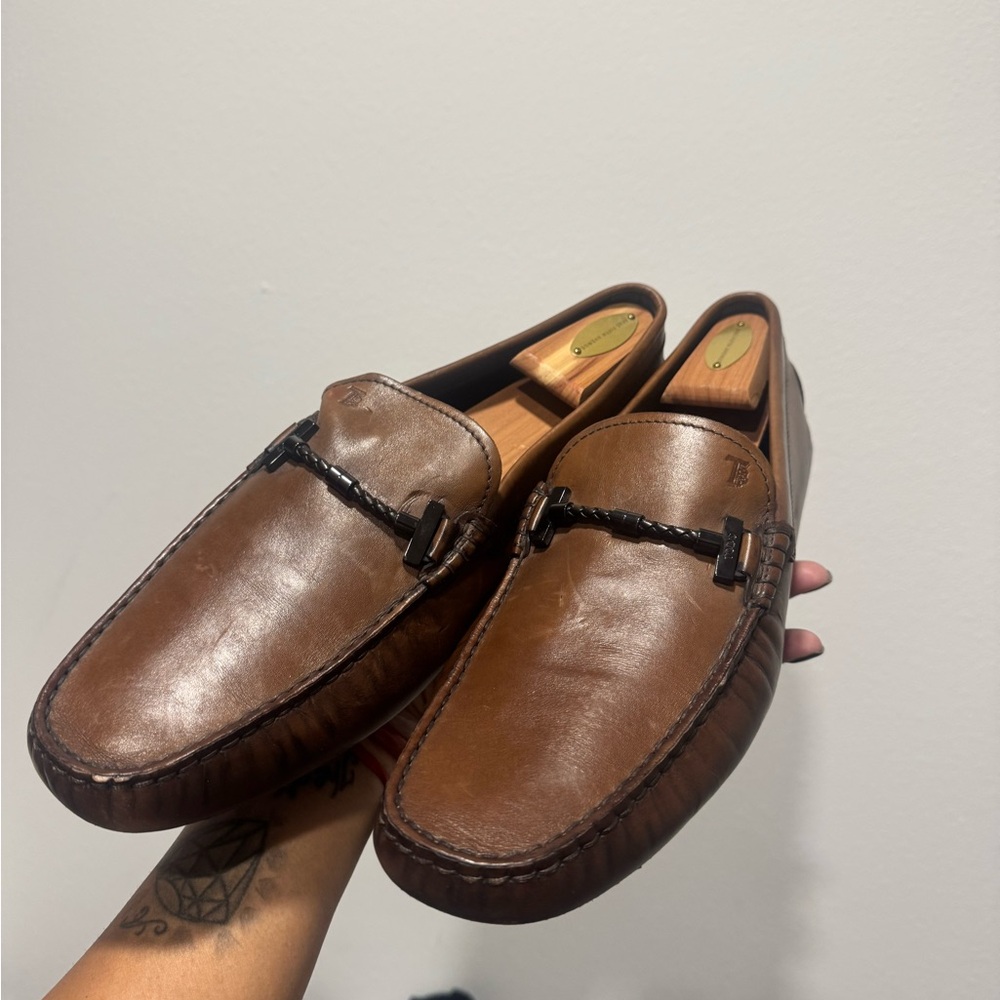 Men's Tod’s Brown Leather Loafers